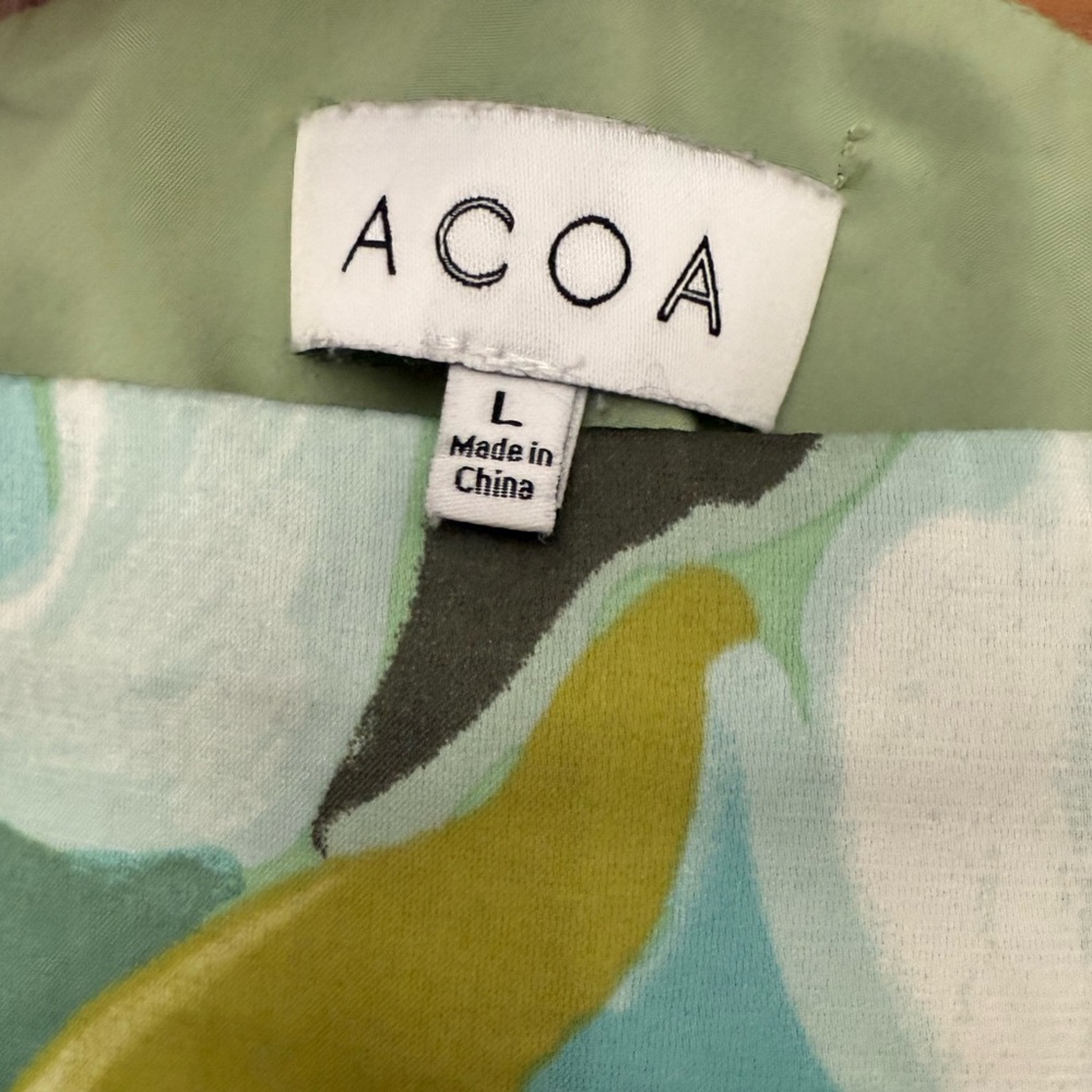 ACOA | Abstract Patterned Mini Skirt - Multicolor - Picture 3 of 3